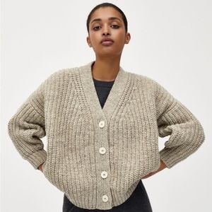 Babaa cardigan no19 mist - one size